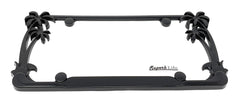 Superb LNF license frame includes screw caps for a protected, seamless appearance