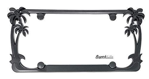 Superb LNF universal 6x12 license frame fits most vehicles securely