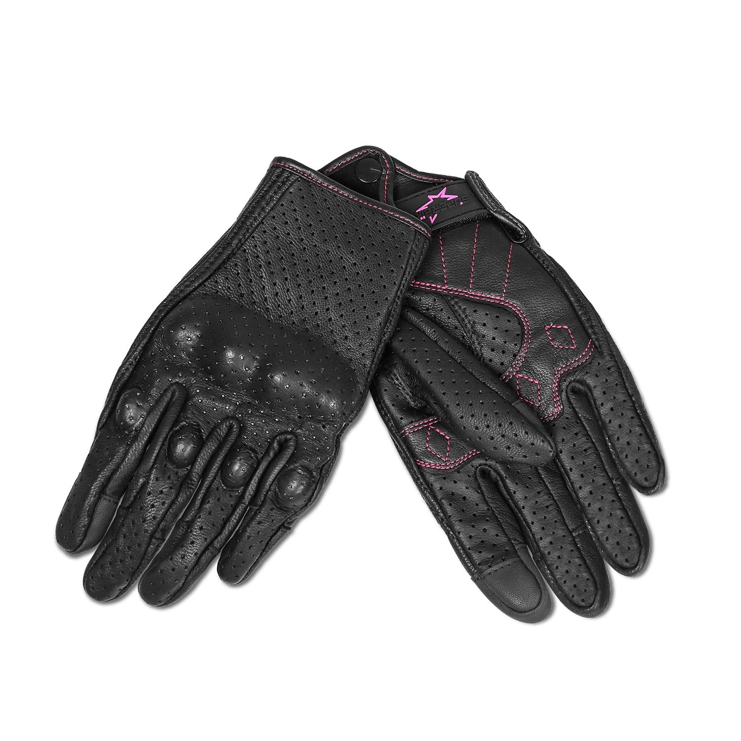 Snap buckle keeps gloves together when not in use