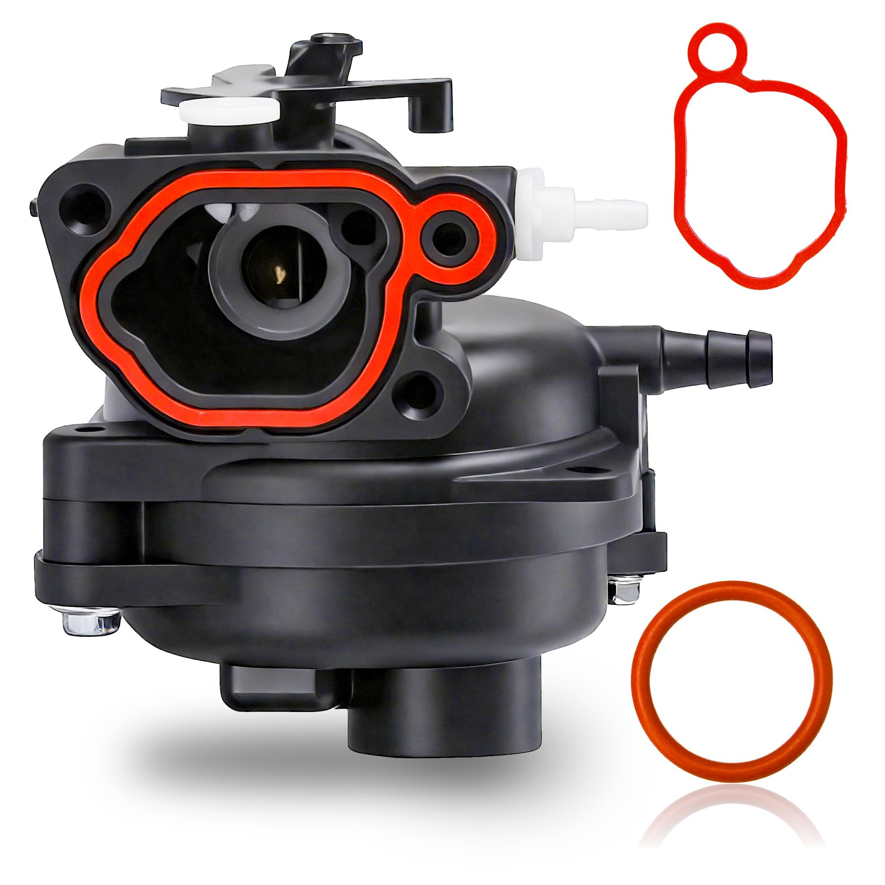 Superbobi carburetor fits Briggs & Stratton 08P502/09P602 engines for reliable compatibility.