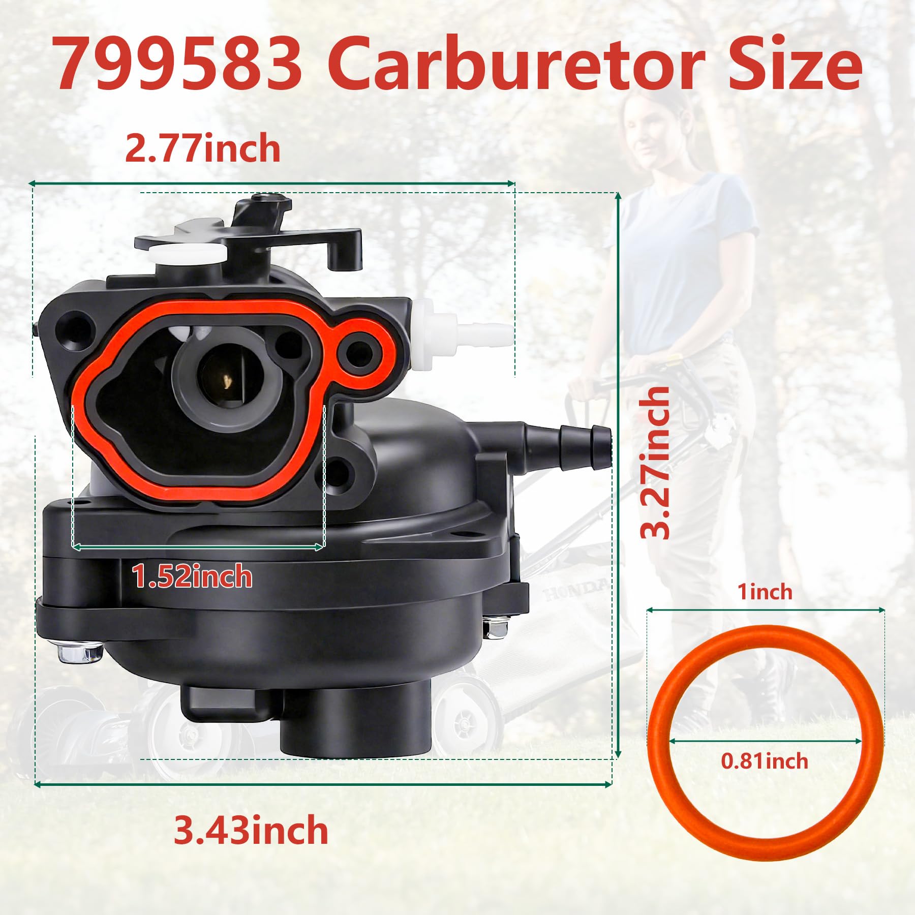 Superbobi carburetor compatibility with 300E-550EX series for smooth engine integration.