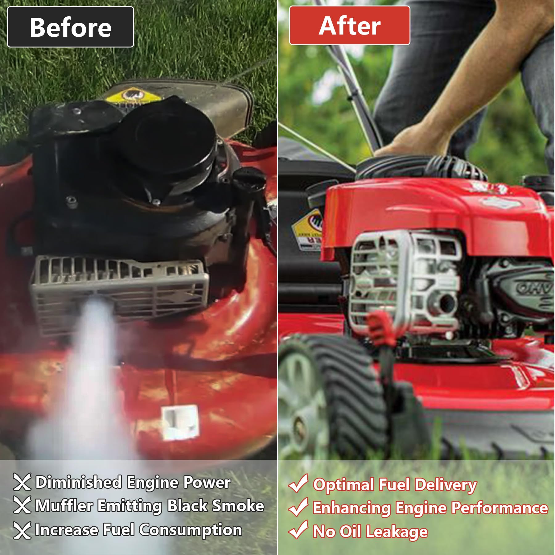 Superbobi carburetor troubleshooting helps reduce oil leaks and acceleration issues.