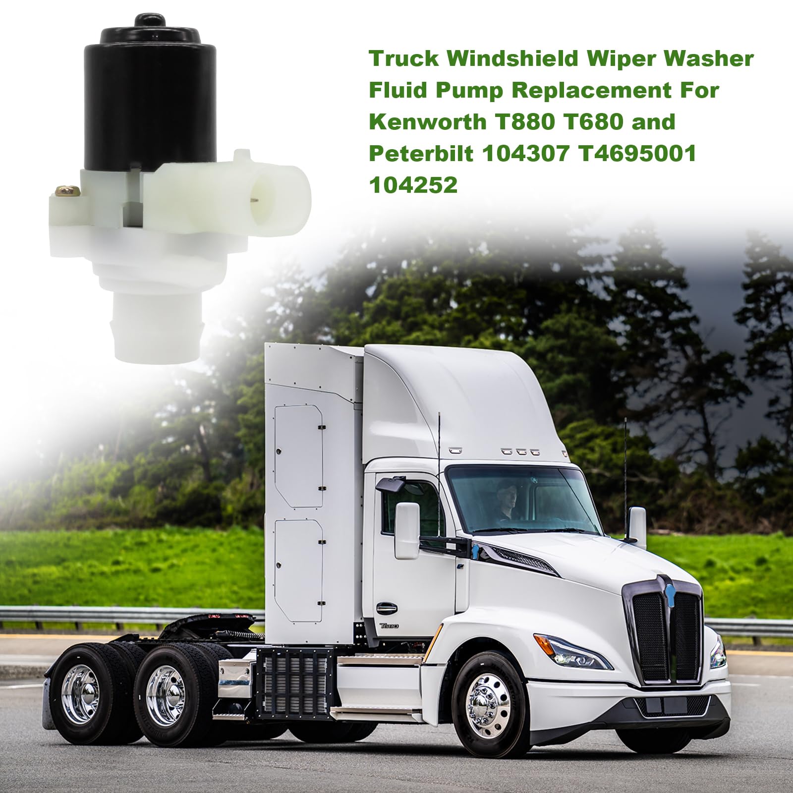 SuperDi easy installation helps crews upgrade windshield pumps quickly.