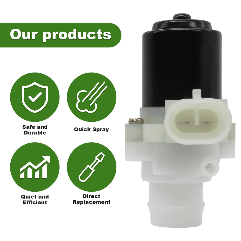 SuperDi Peterbilt 320-335 windshield pump installation demonstrates easy fit.