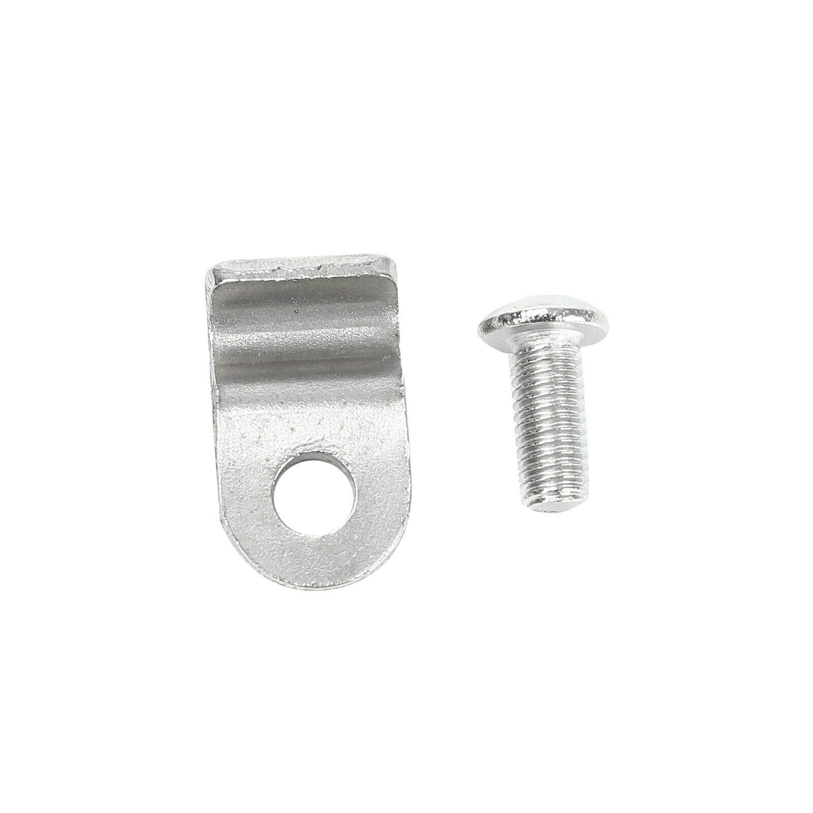 SUPERFASTRACING street rod clip with rounded corners for clean installation.