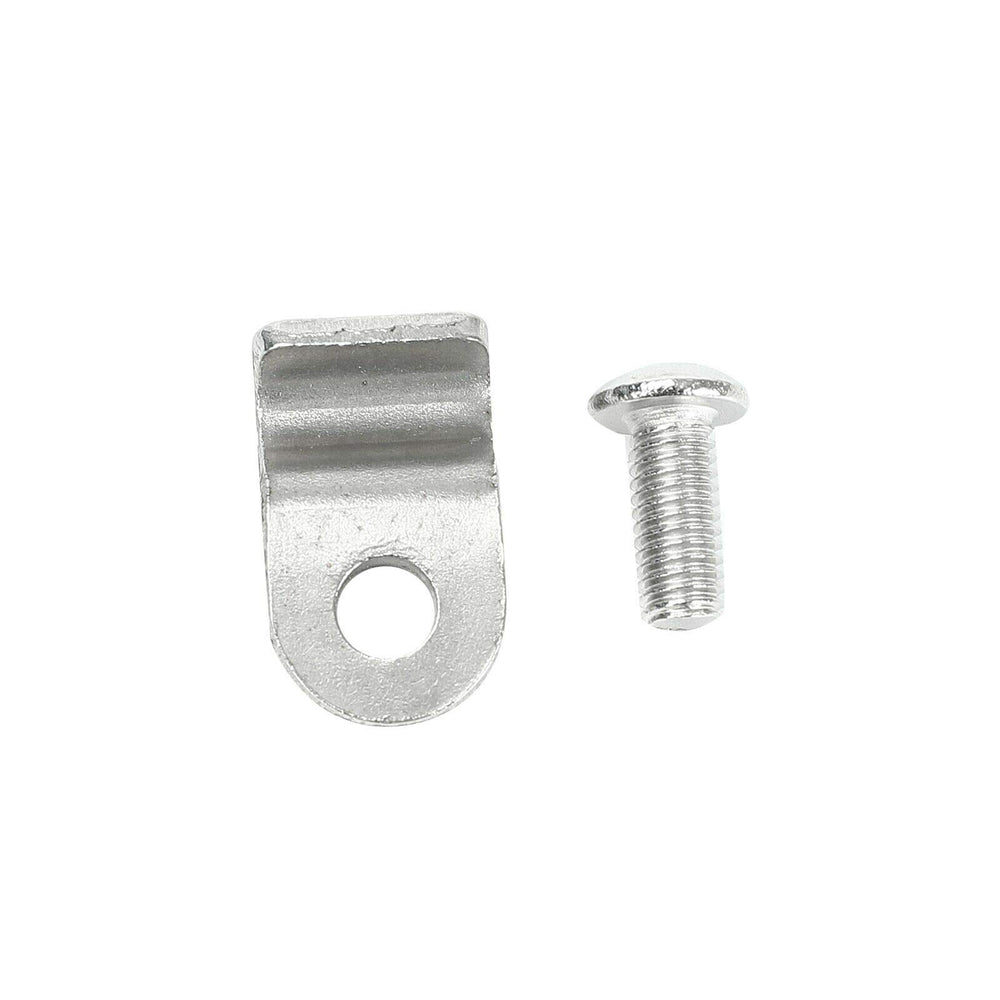 SUPERFASTRACING street rod clip with rounded corners for clean installation.