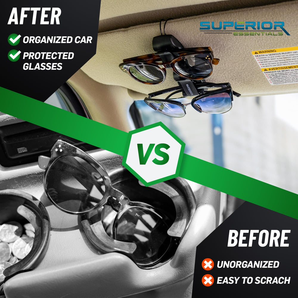 Superior Essentials durable plastic design resists wear while protecting lenses