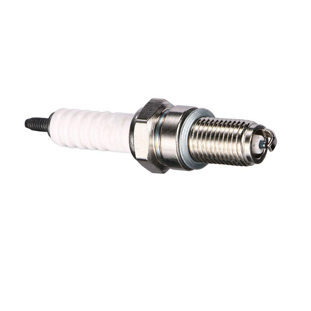 Kit content image showing air filter, oil filter, and spark plug