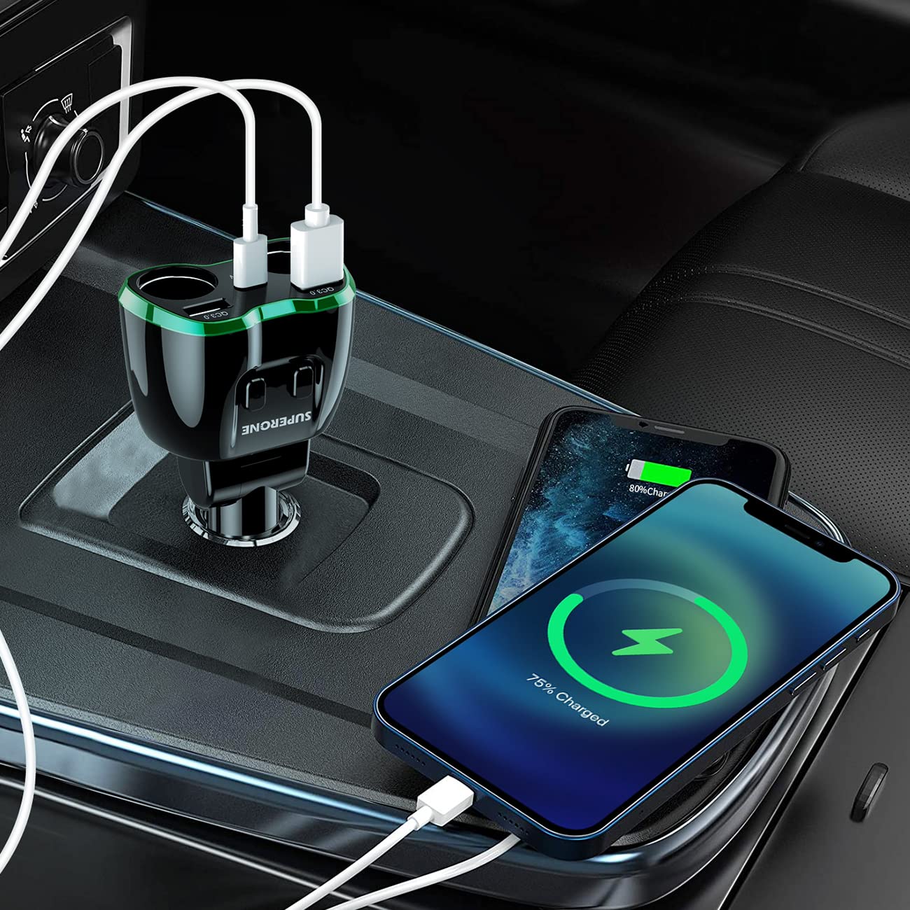 SUPERONE supports 12V and 24V systems for versatile vehicle use.