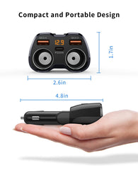 SUPERONE 180W LED voltage display shows battery status at a glance.