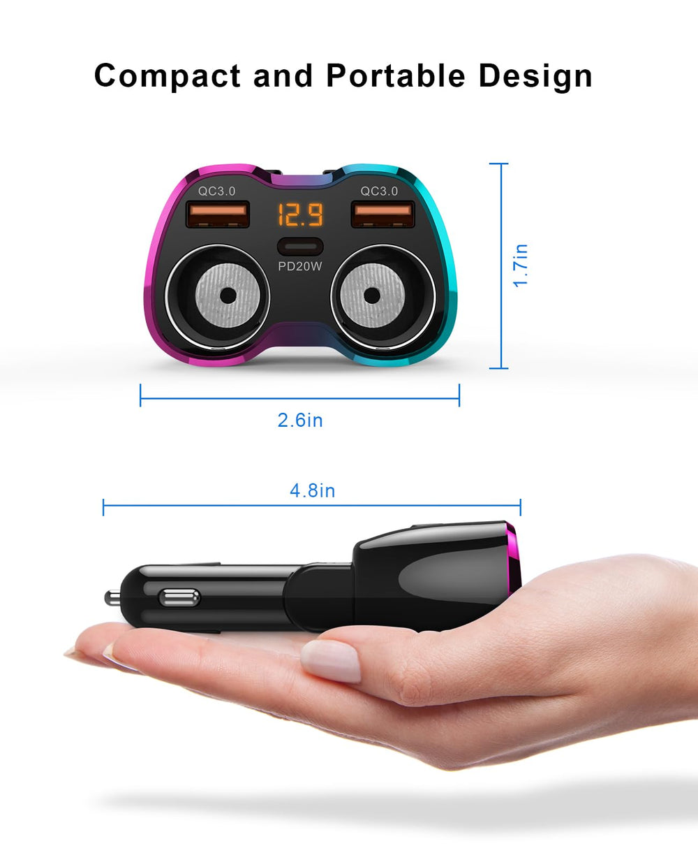 SUPERONE 2025 LED voltage display shows battery status at a glance