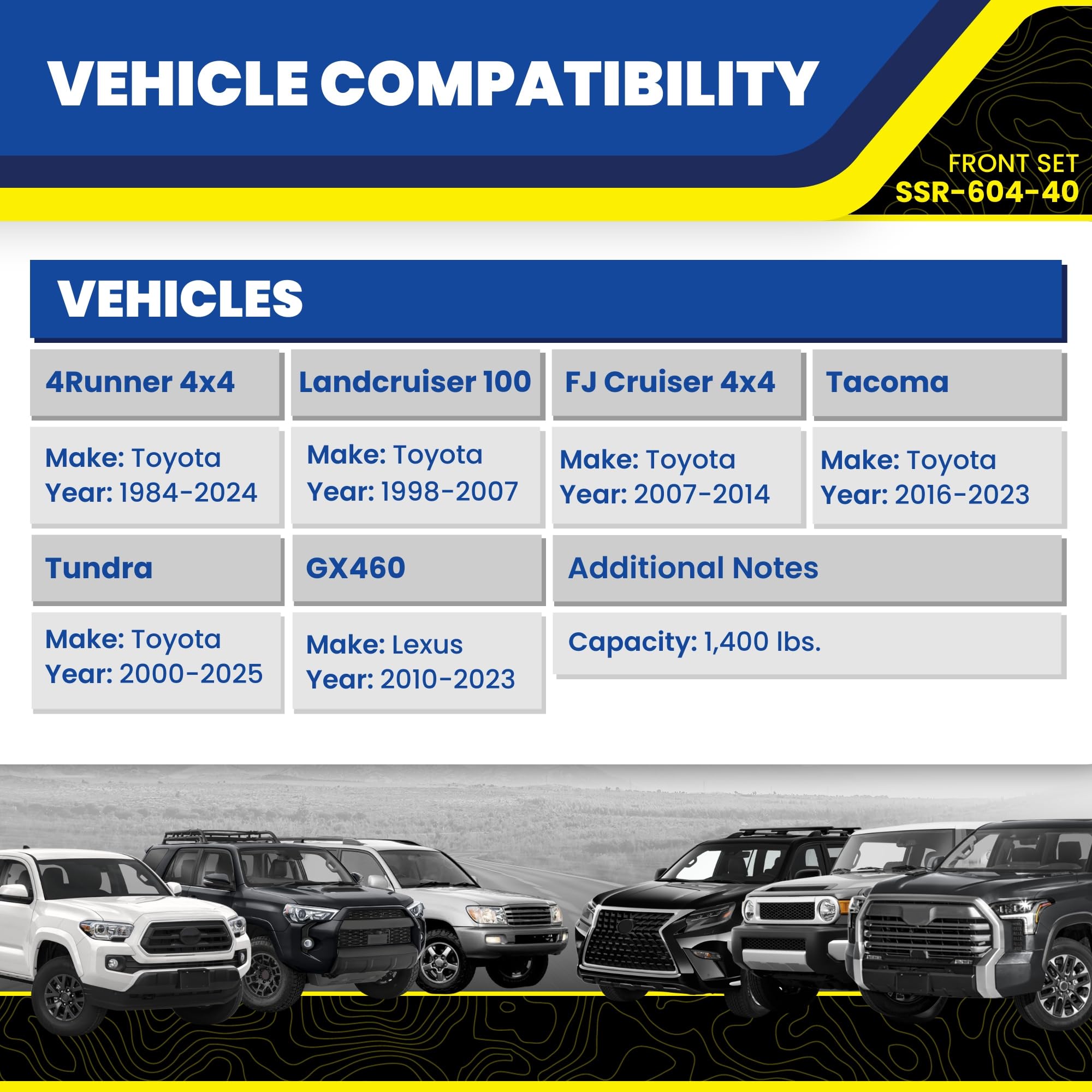 SuperSprings Front SumoSprings on Tundra provide enhanced load support and ride consistency