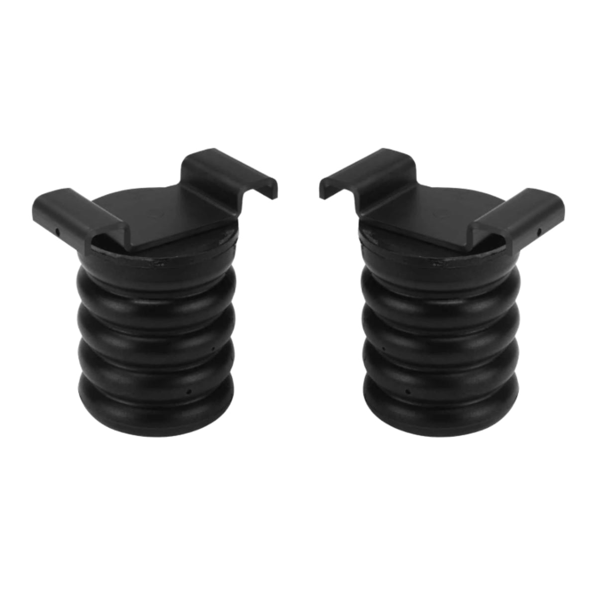 SuperSprings rear SumoSprings on Tundra improve stability and load support.