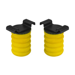 SuperSprings rear sumosprings installed for a precise fit on the Tundra.