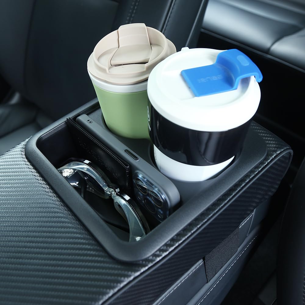 Smooth leather-carbon surface is easy to wipe clean.