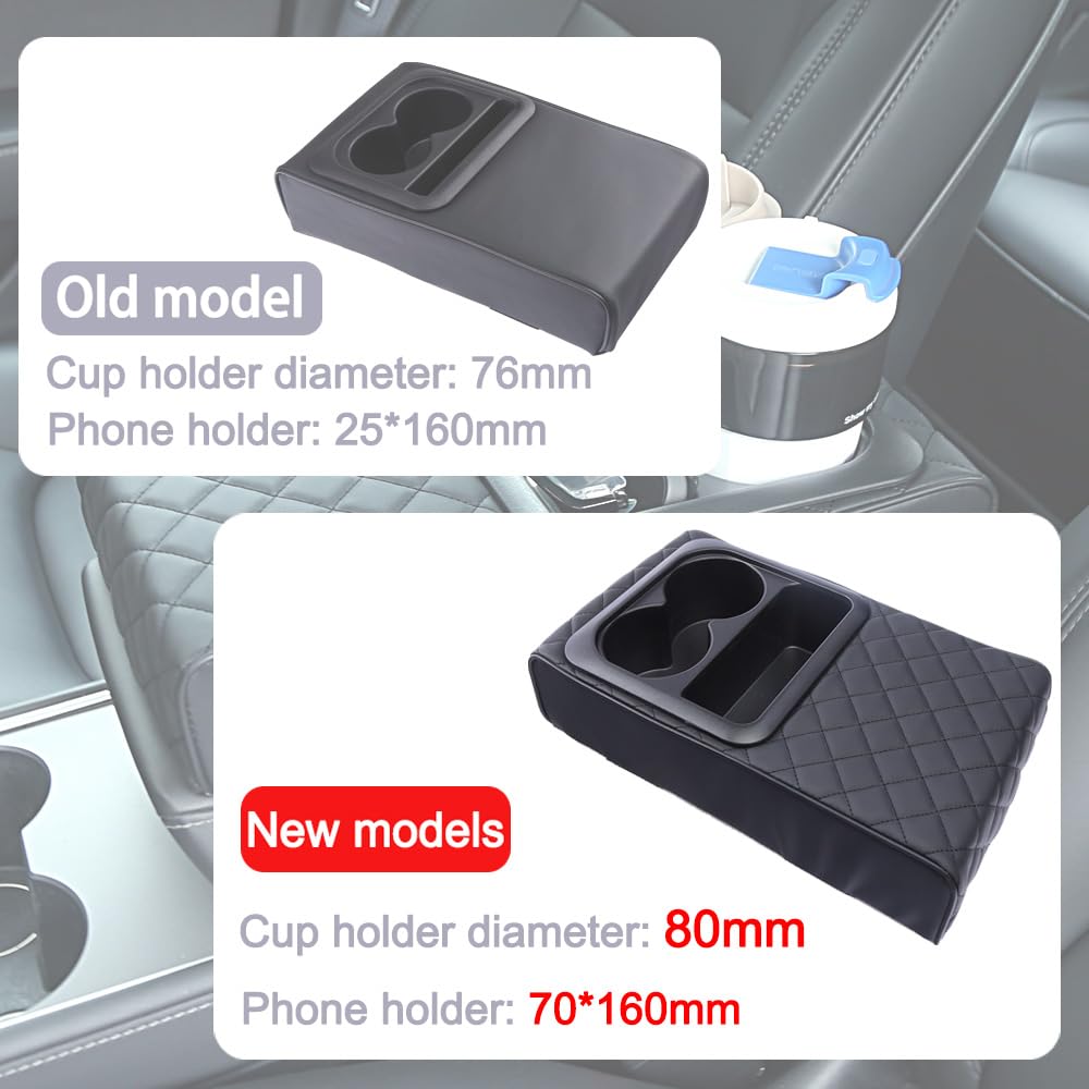 Supin armrest cushion storage compartment for phone and cards within reach