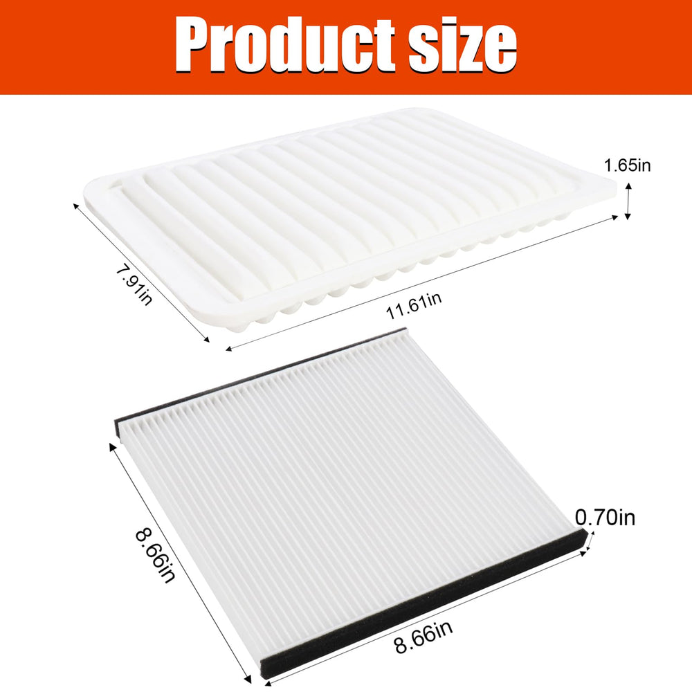 SUPLABEL cabin air filter for Camry/Sienna/Solara improves interior air quality