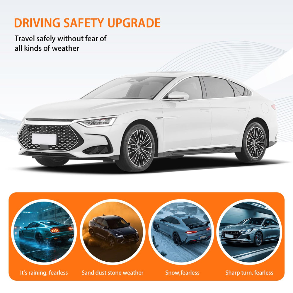 SUPLABEL front brake pads for Kia Forte Koup 2010-2013 offer responsive braking in rain