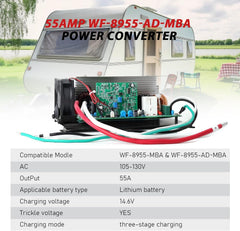 Suplife WF-8955-MBA compatibility with WF-8955-AD-MBA for RV lithium