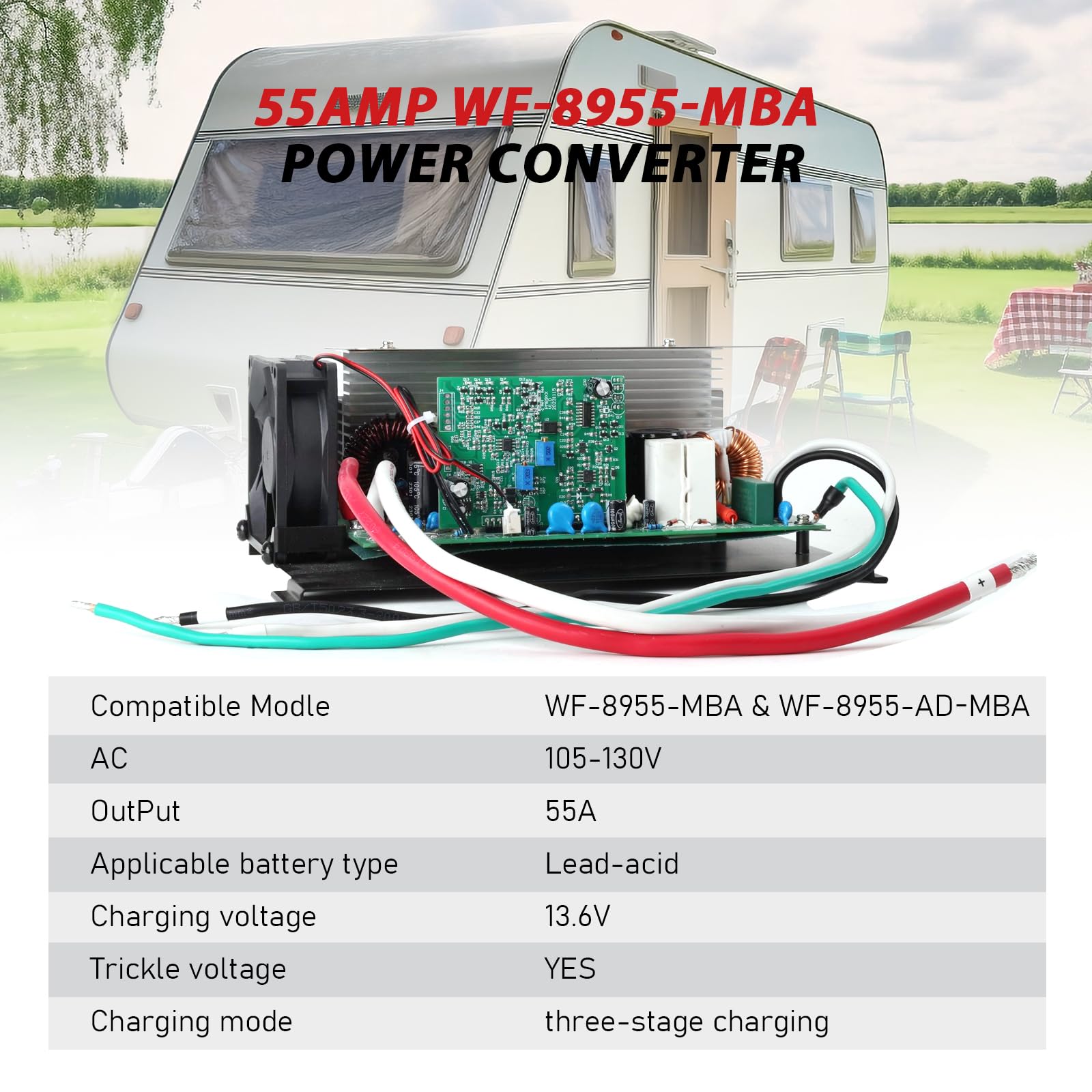 Suplife WF-8955MBA installation view indicating seamless compatibility