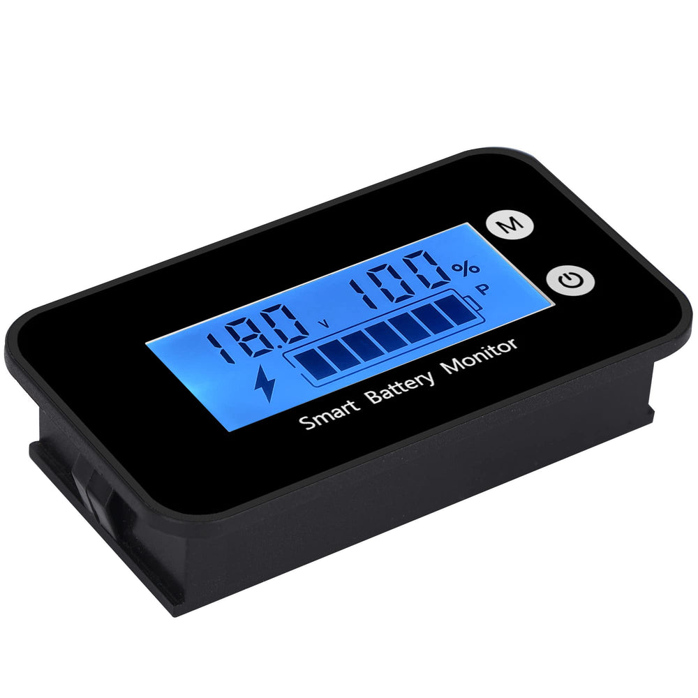 SUPNOVA battery monitor front view with clear display for quick status checks