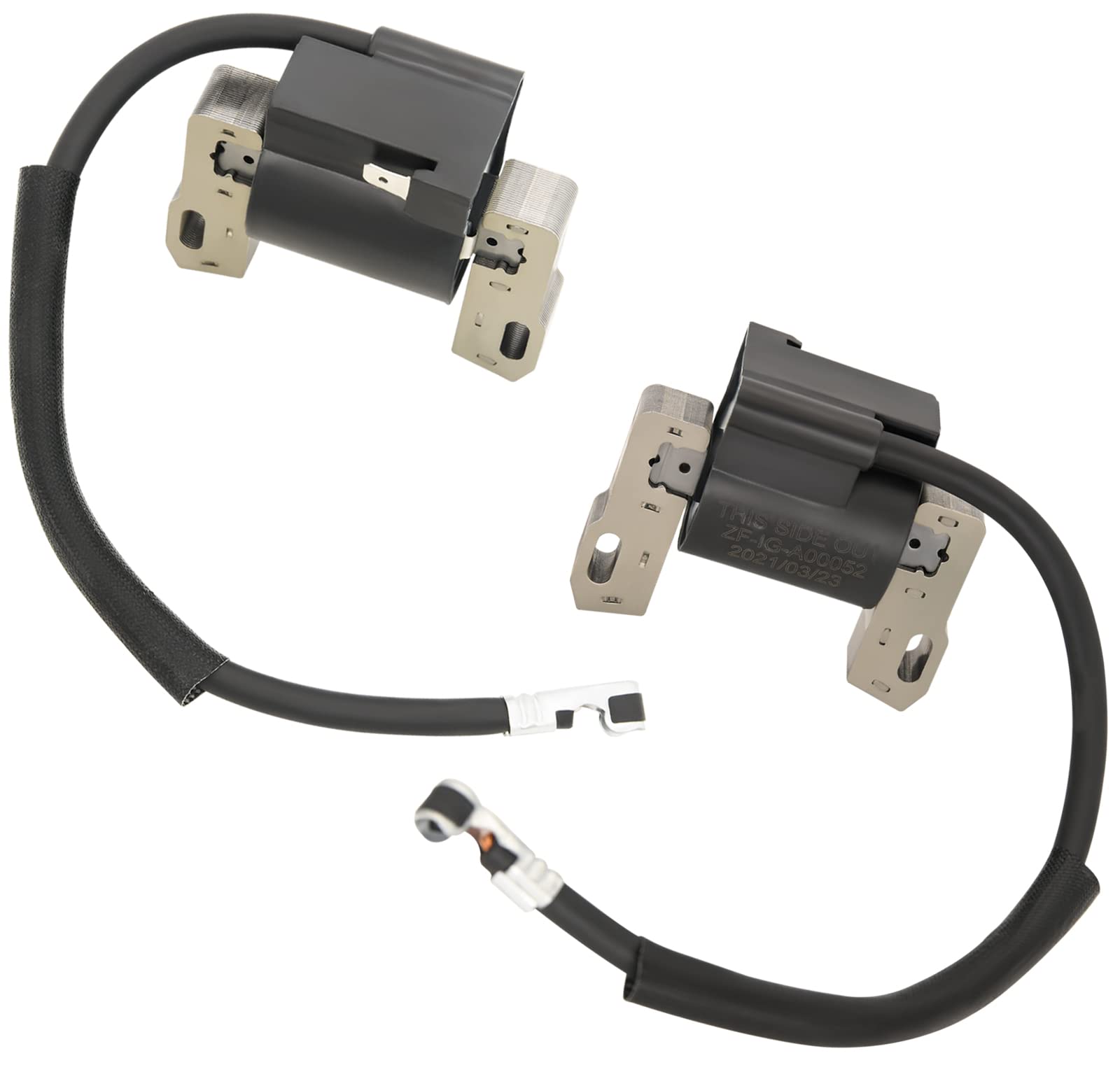 Supvintor 592846 ignition coil close-up for Briggs & Stratton engines.