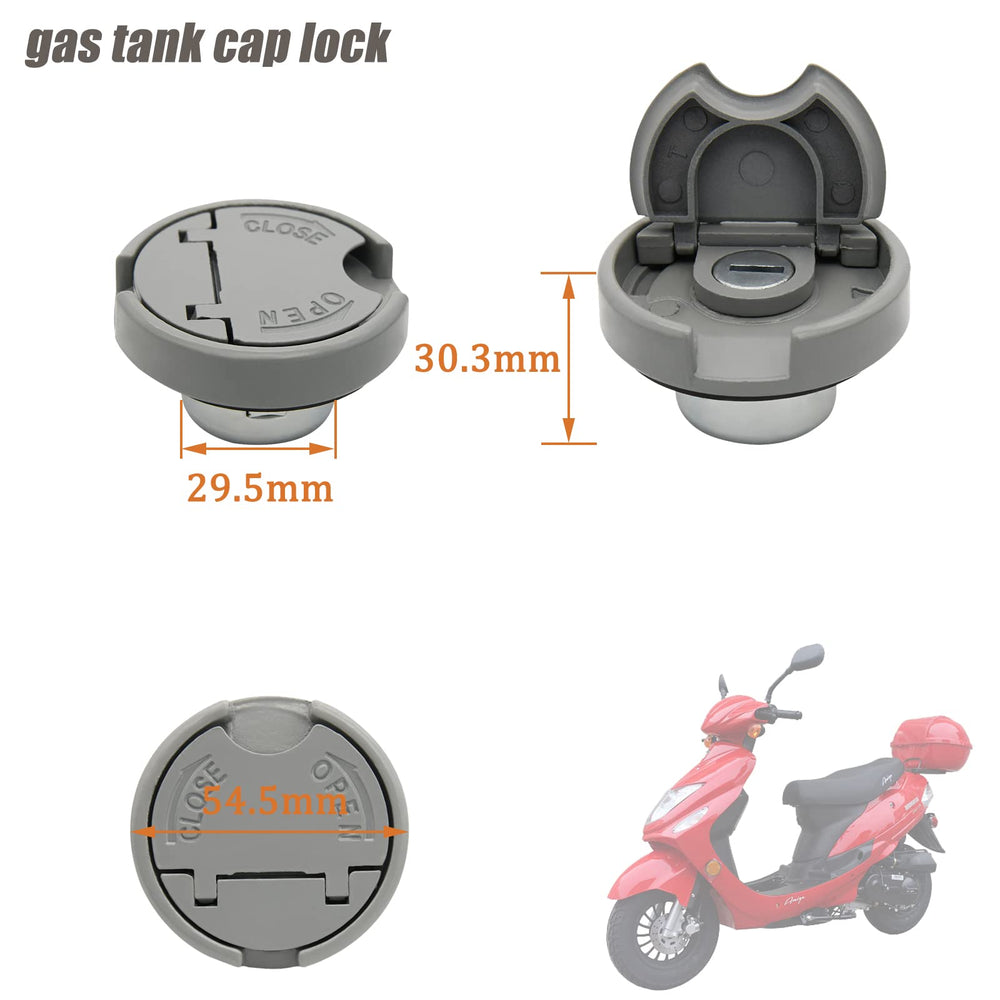 Supvintor seat lock with mounting clip for quick fit