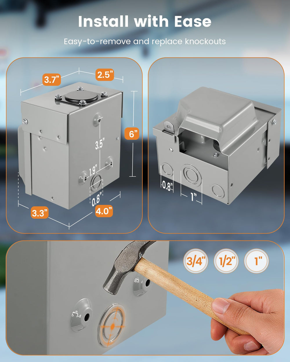 Suraielec NEMA 14-50R receptacle supports RV and EV connections