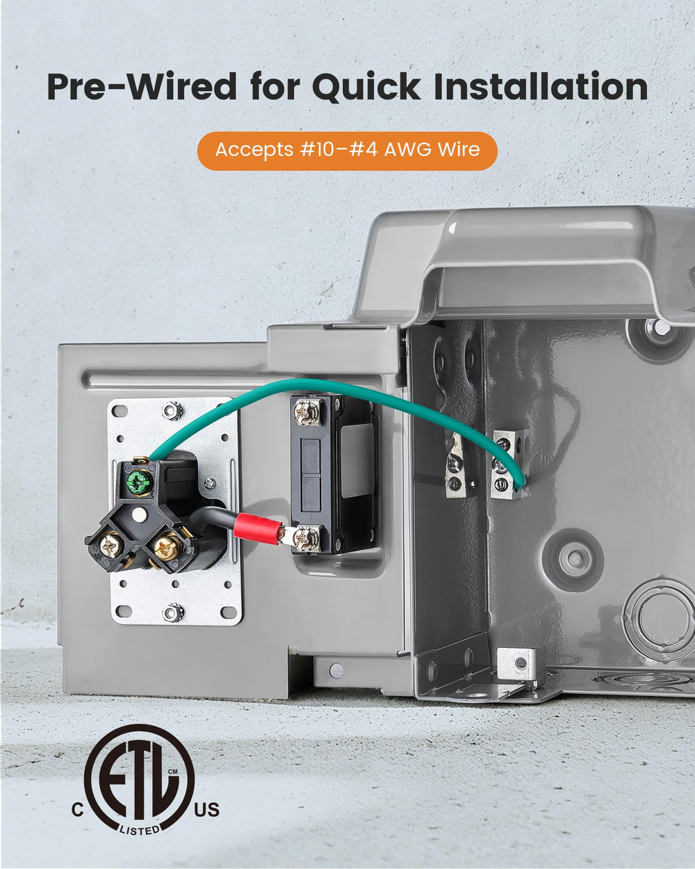 SURAIELEC outdoor electrical box in use at an RV park