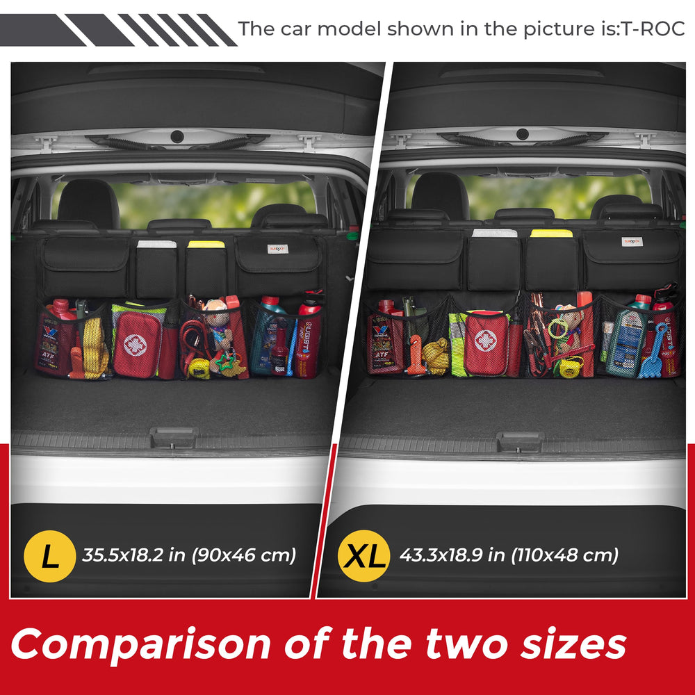 SURDOCA pocket design maximizes storage with eight pockets for quick access.