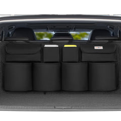 SURDOCA car trunk organizer overview showing a spacious, organized look.