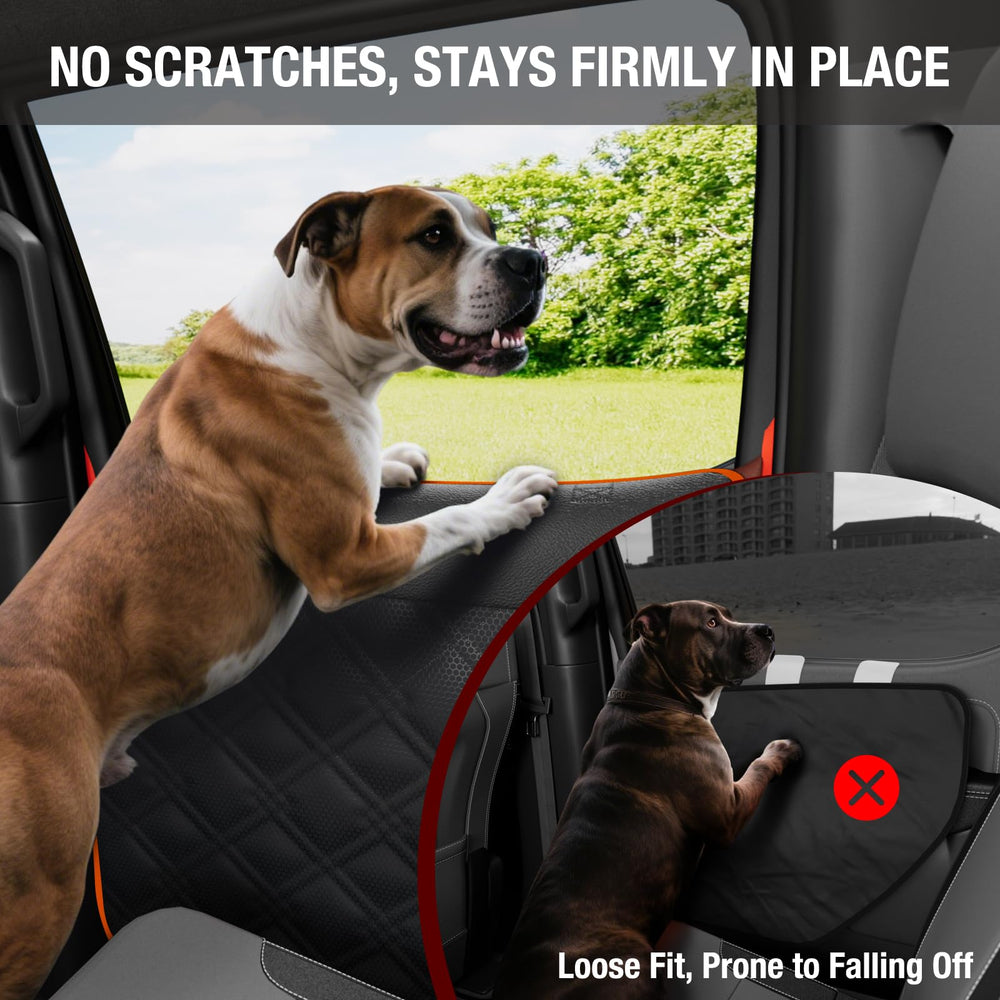Surfcabin door protector easy-clean PU finish wipes away dirt in seconds.