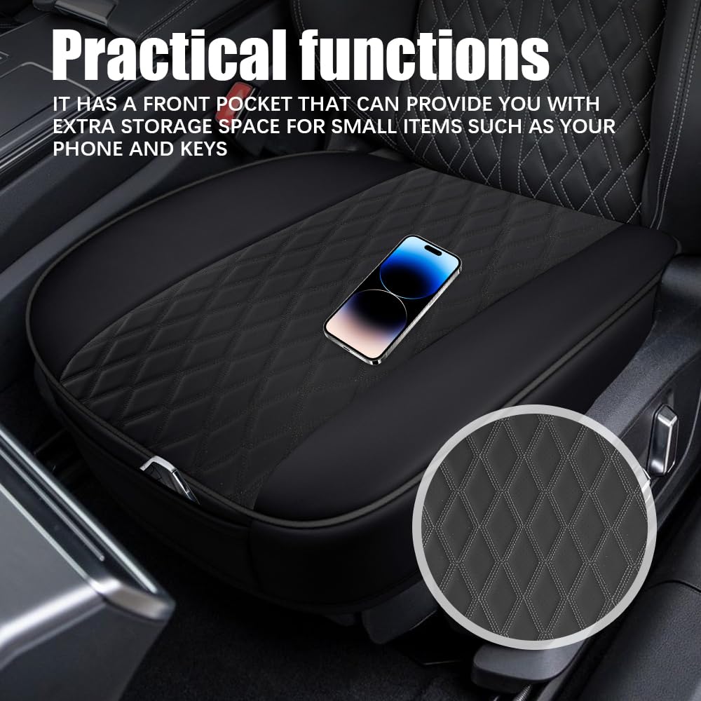 Surosha wraparound edge protector fully shields the seat base from dust and scratches.