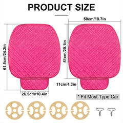Surpassme anti-slip bottom seat cover prevents shifting during driving.