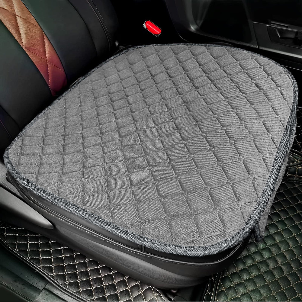 Surpassme front seat cover with storage pocket keeps essentials within easy reach.