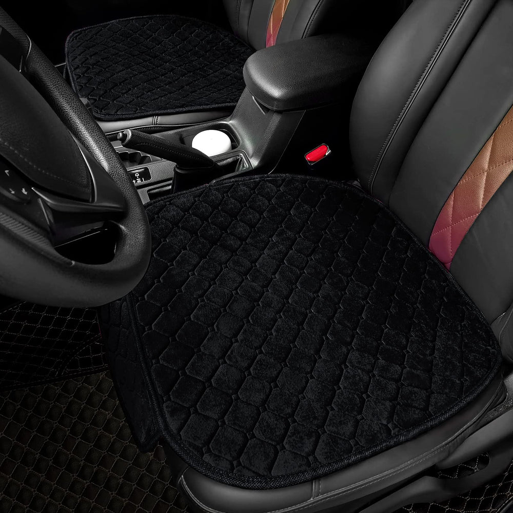 Surpassme seat cover anti-slip bottom dots stay in place during drives.