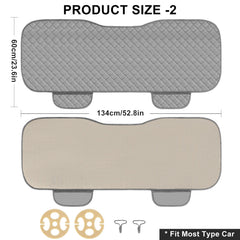Surpassme seat cover with storage pocket in grey keeps essentials within reach.