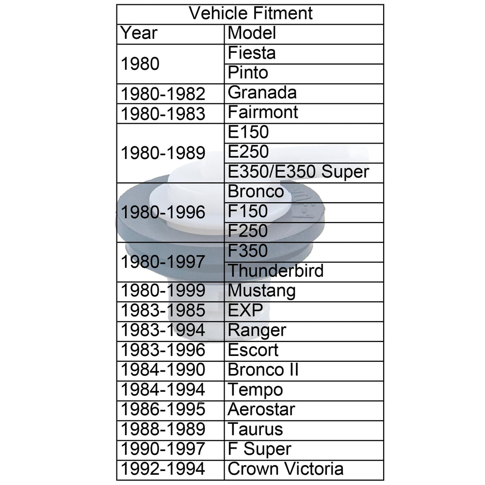 Suspenix fuel-tank vent valve compatible with Ford models for safe vapour flow.