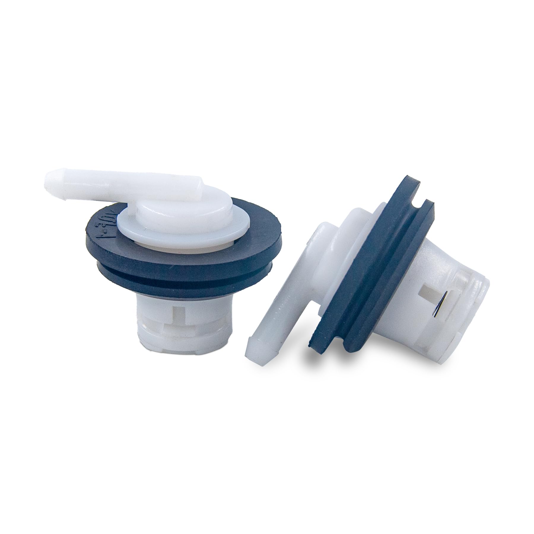 Suspenix fuel-tank vent valve front view; easy-fit grommet seal for Ford trucks.