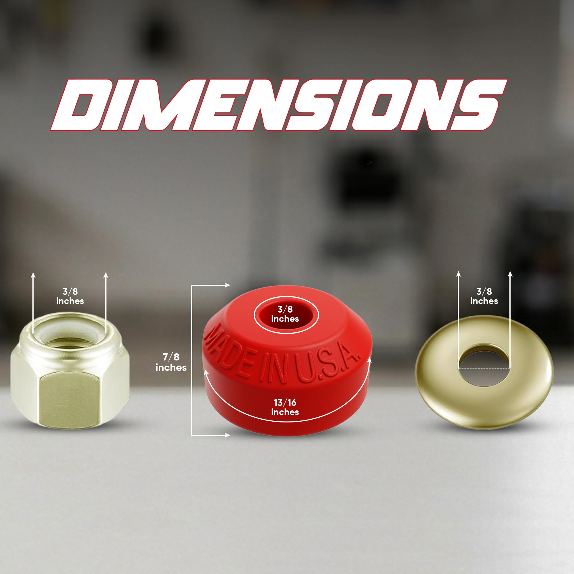 Suspension Dudes universal bushing repair kit provides complete end-link replacement.