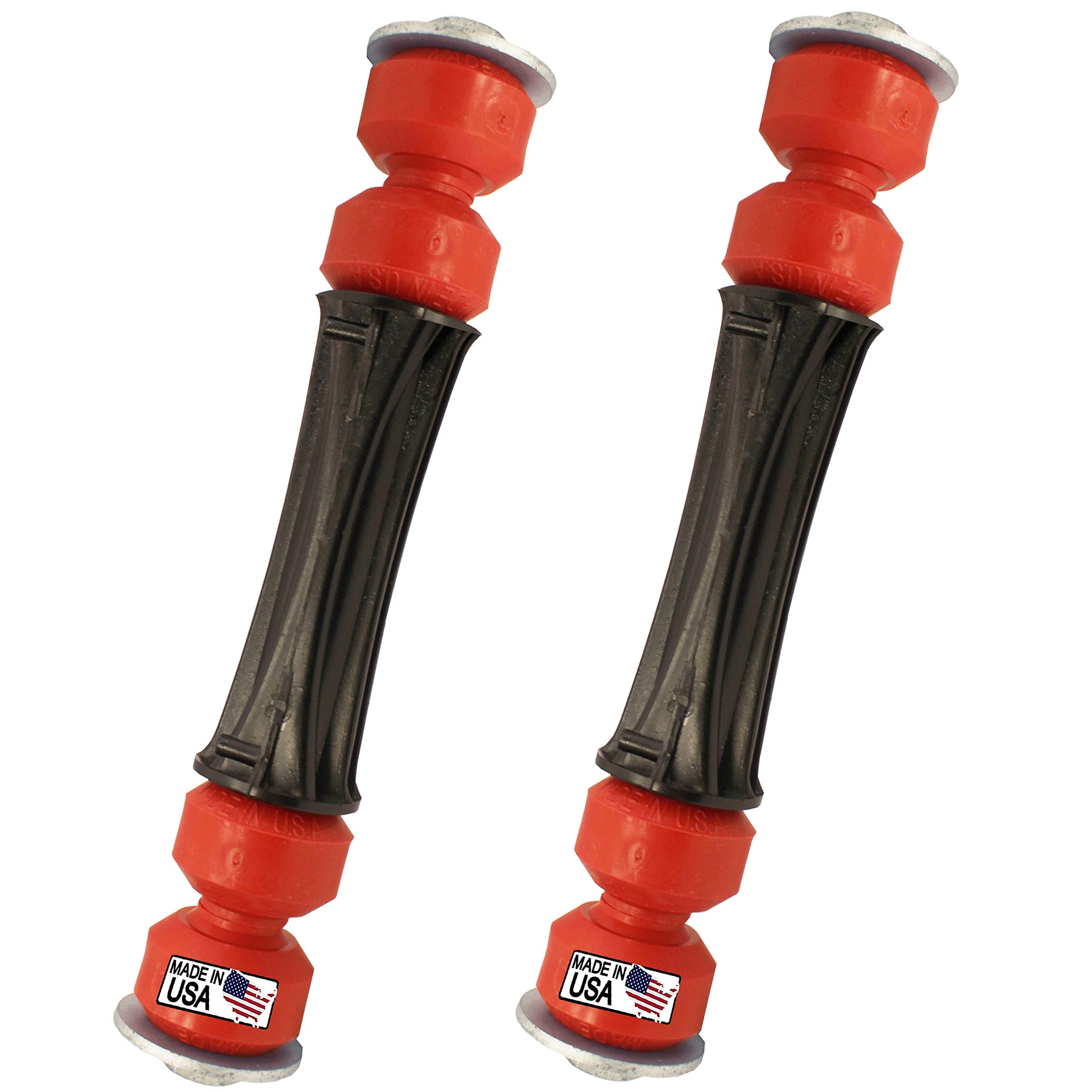 Suspension Dudes Code Red Extreme bushing closeup shows rugged construction for long life.