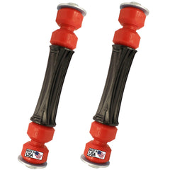 Suspension Dudes Code Red Extreme bushing closeup shows rugged construction for long life.