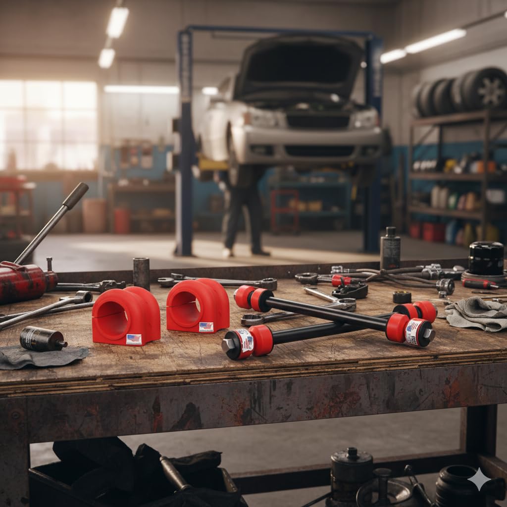 Suspension Dudes Code Red installed on Explorer for tighter turns.