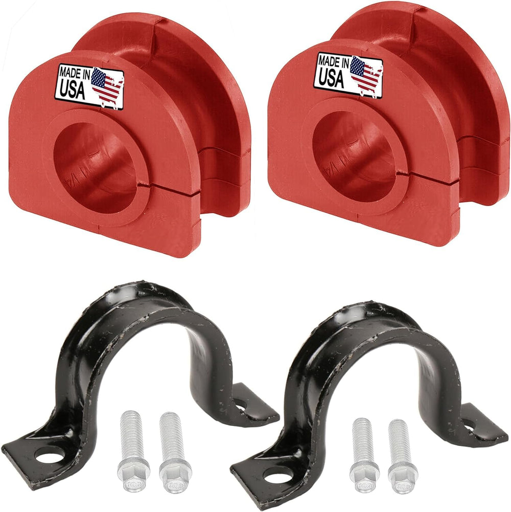 Suspension Dudes CODE RED rear sway bar bushing kit for improved steering feel.