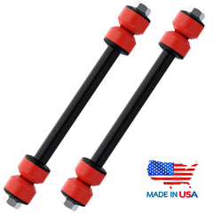 Suspension Dudes Code Red USA-made bushings emphasize long-lasting performance.