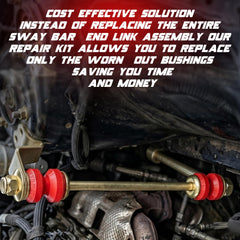 Suspension Dudes end-link nuts secure fasteners with dependable fit.