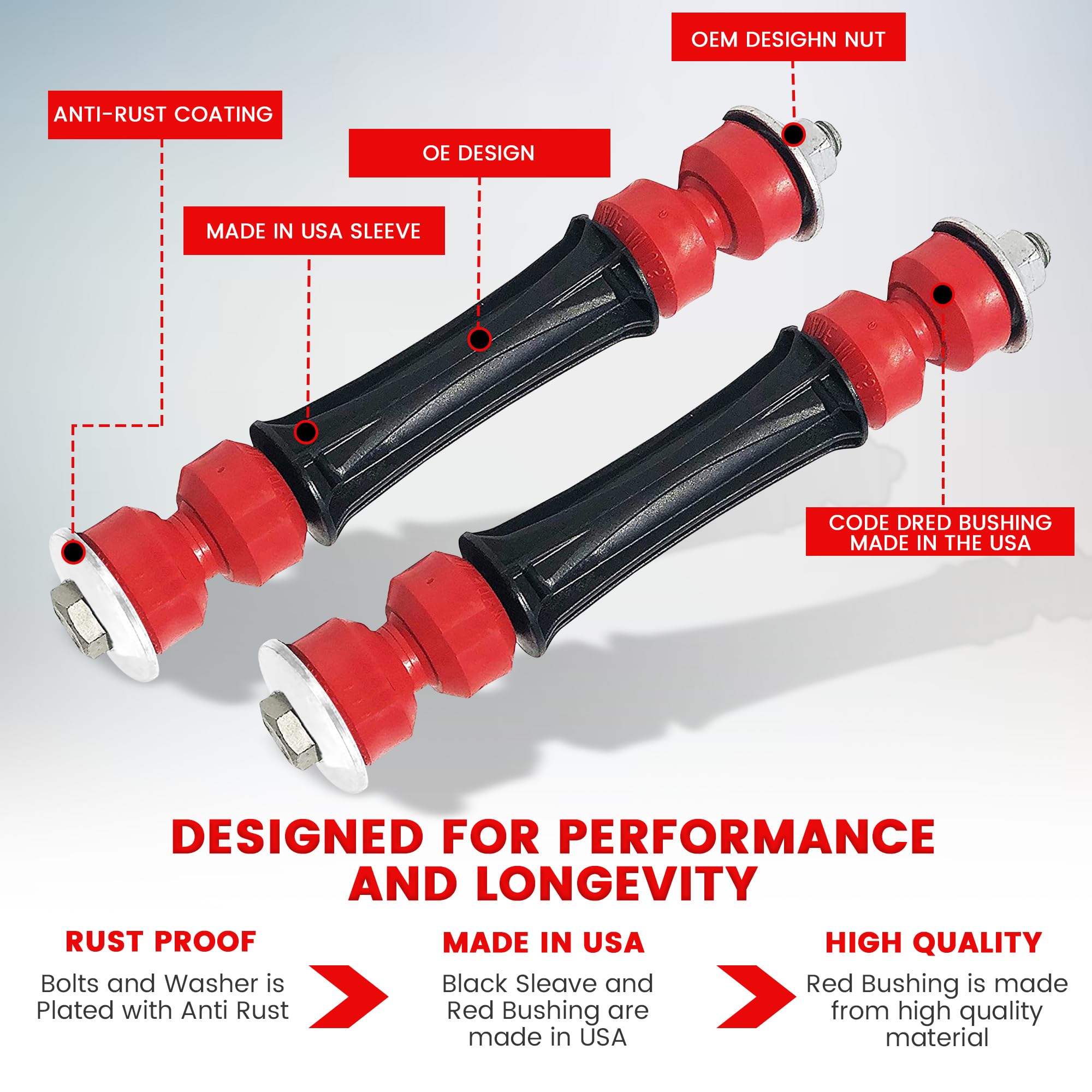 Suspension Dudes packaged kit in box illustrates complete replacement solution.