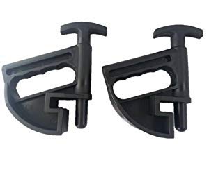 Sutekus tire changer bead clamp drop center tool ready for mounting tires.