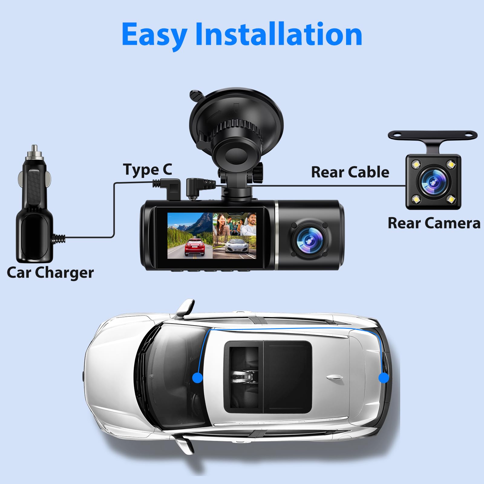 SUVCON power wiring and mount detailing simple plug-and-play install