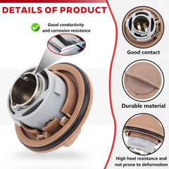 Svicari headlight socket silicone O-ring seal blocks water and dust